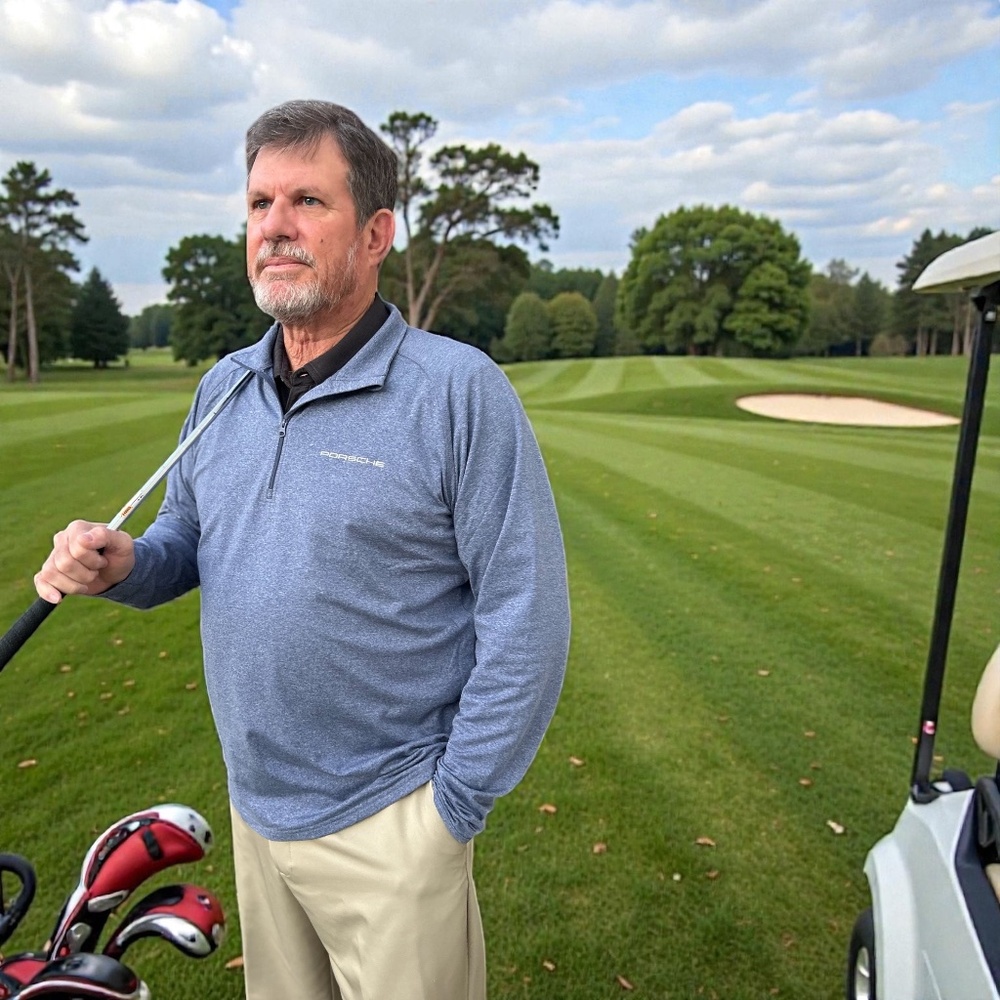 Porsche Quarter zip pullover